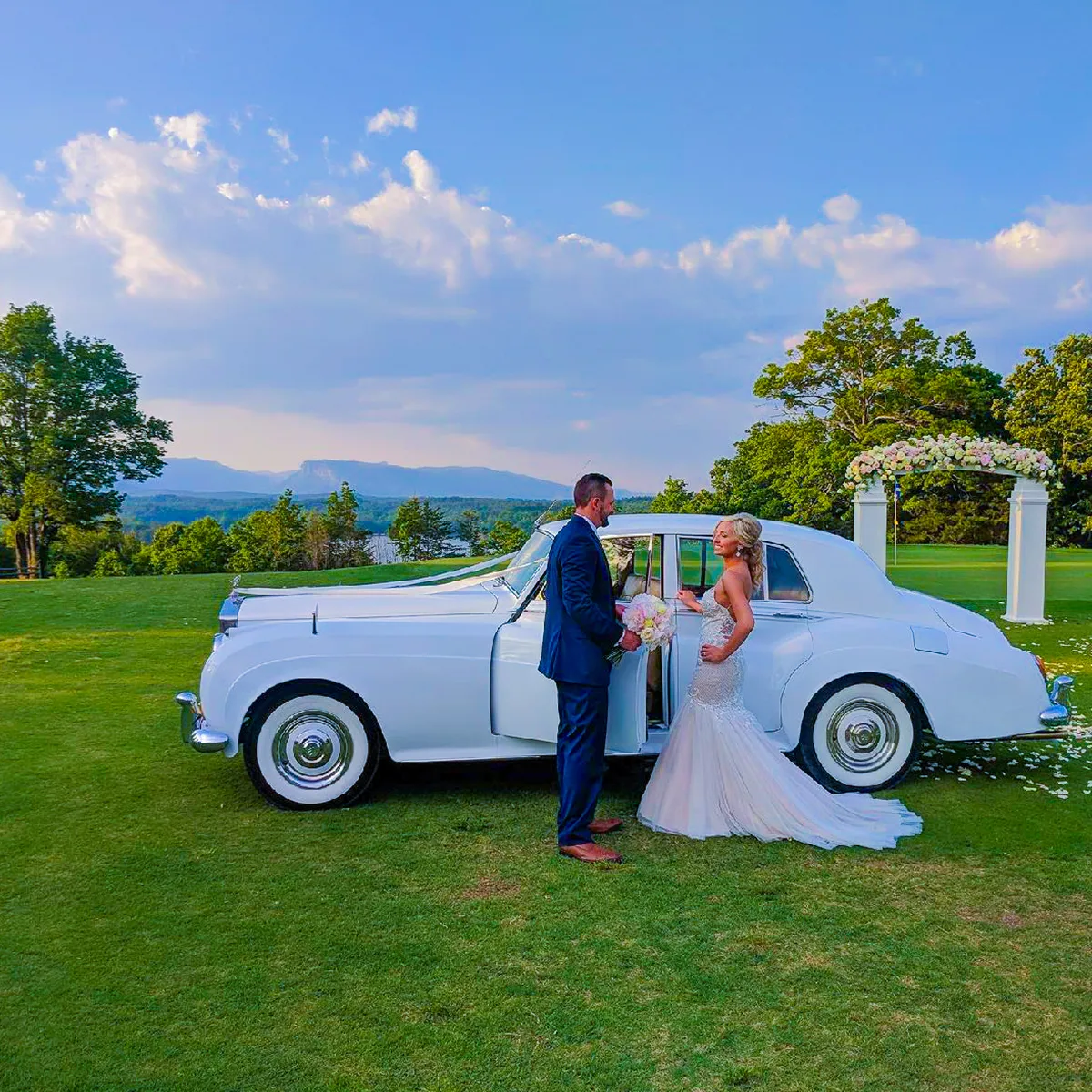 Antique car for wedding ceremonies in New Jersey