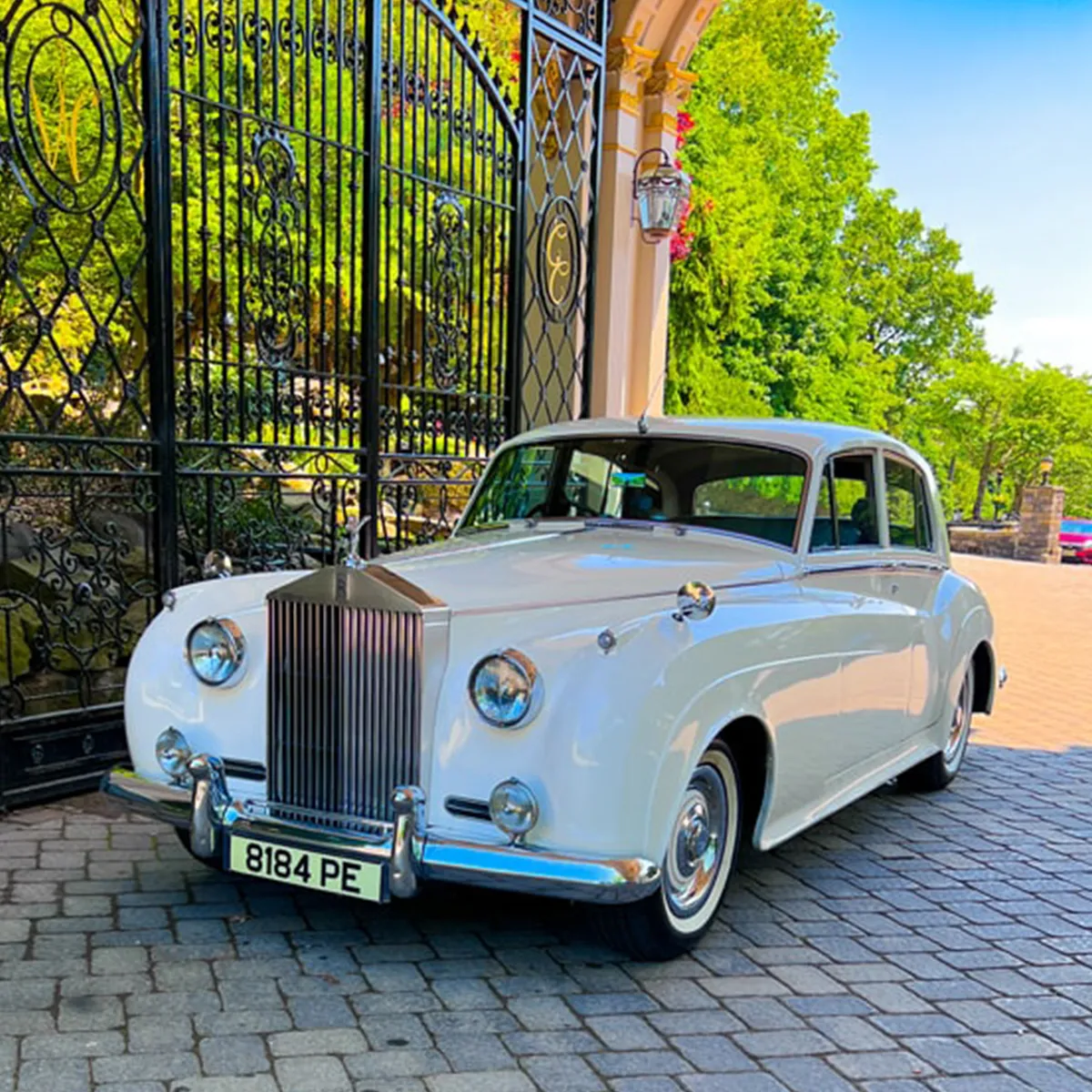 Vintage car for Indian Baraat ceremony in New Jersey